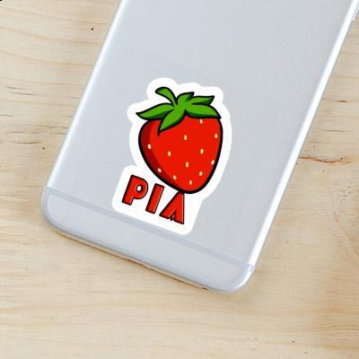 Sticker Pia Strawberry Laptop Image