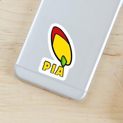 Sticker Pia Surfboard Laptop Image