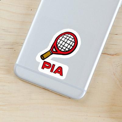 Sticker Pia Racket Laptop Image