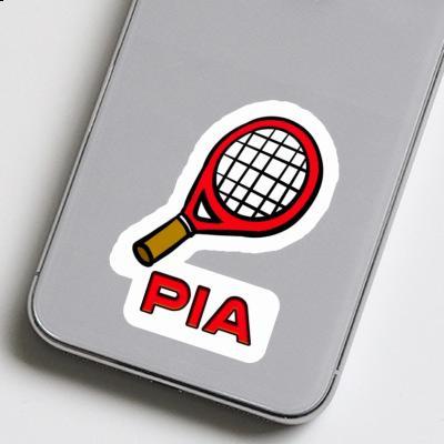 Autocollant Raquette de tennis Pia Notebook Image