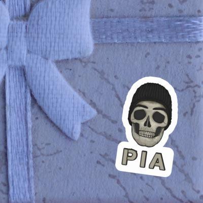 Sticker Skull Pia Image