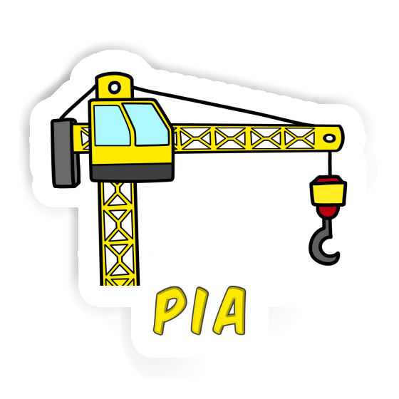 Crane Sticker Pia Notebook Image