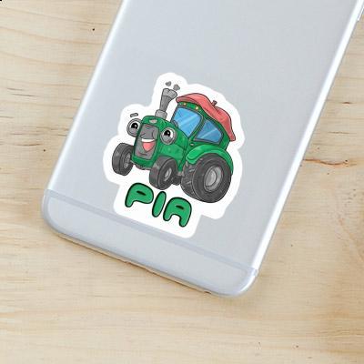 Pia Sticker Tractor Laptop Image