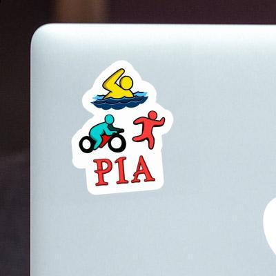 Triathlet Sticker Pia Notebook Image