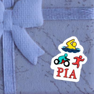 Triathlet Sticker Pia Image