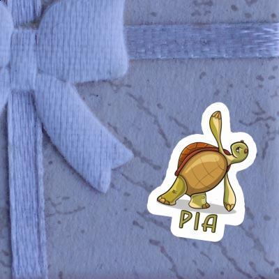 Autocollant Pia Tortue Image