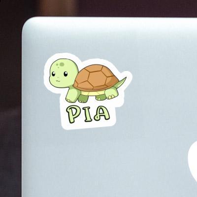 Sticker Pia Turtle Laptop Image