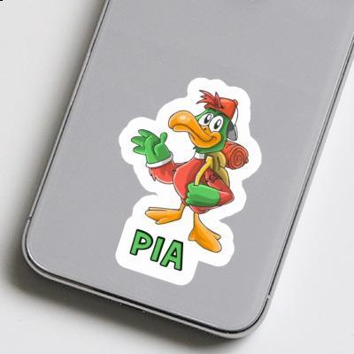 Sticker Hiker Pia Notebook Image