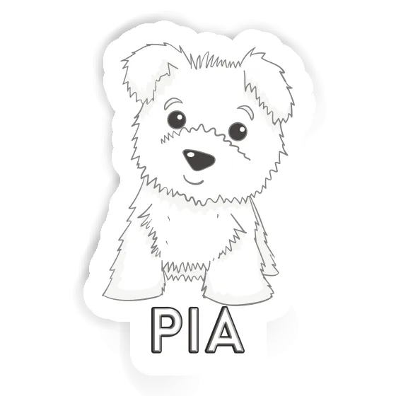 Sticker Westie Pia Gift package Image