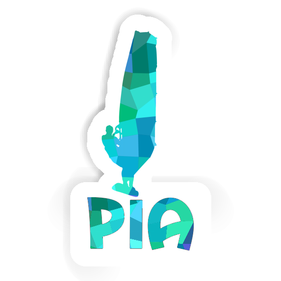 Sticker Windsurfer Pia Image