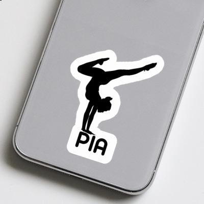 Sticker Pia Yoga Woman Gift package Image