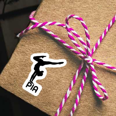 Pia Sticker Yoga-Frau Gift package Image