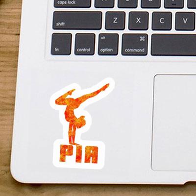 Sticker Pia Yoga-Frau Image