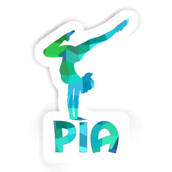 Pia Sticker Yoga-Frau Gift package Image