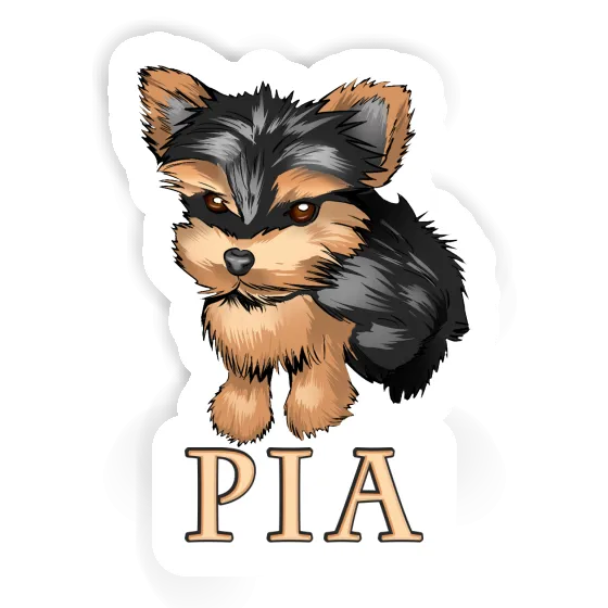 Autocollant Pia Terrier Notebook Image