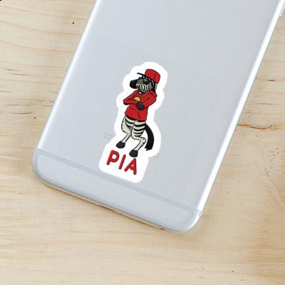 Zebra Sticker Pia Image