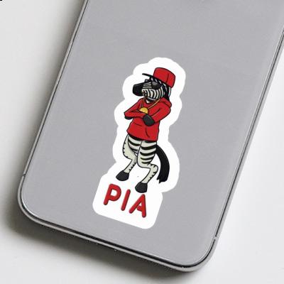 Zebra Sticker Pia Image