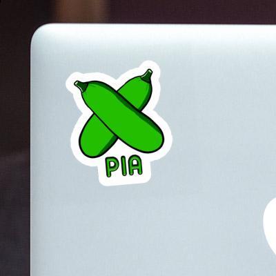 Sticker Pia Zucchini Notebook Image