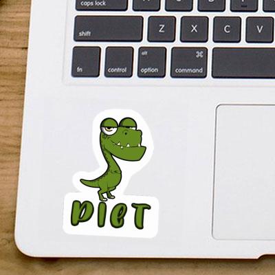 Piet Autocollant Dino Notebook Piet Autocollant Dino Gift package Image