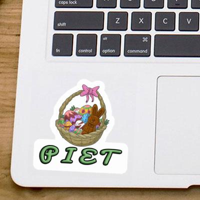 Piet Sticker Easter basket Notebook Piet Sticker Easter basket Gift package Image