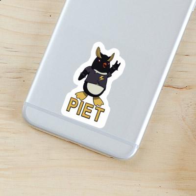 Pingouin Autocollant Piet Image