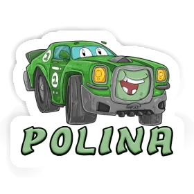 Sticker Polina Car Image