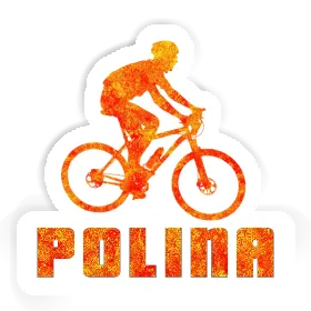 Sticker Biker Polina Image