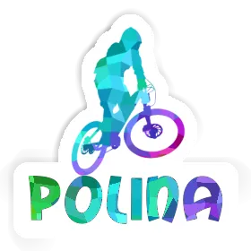 Polina Sticker Downhiller Image