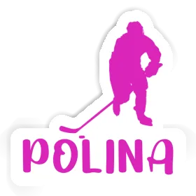 Eishockeyspielerin Aufkleber Polina Image