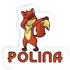 Polina Sticker Dabbing Fox Image