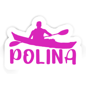 Kayaker Sticker Polina Image