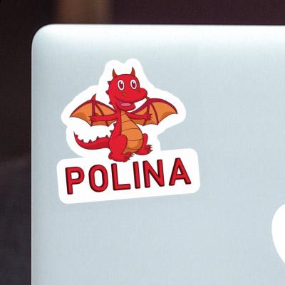 Sticker Dragon Polina Notebook Sticker Dragon Polina Gift package Image