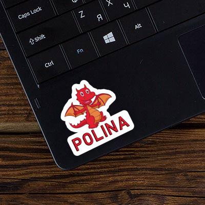 Sticker Dragon Polina Notebook Sticker Dragon Polina Gift package Image