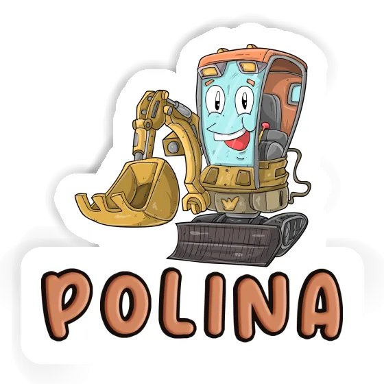Autocollant Pelleteuse Polina Notebook Autocollant Pelleteuse Polina Gift package Image