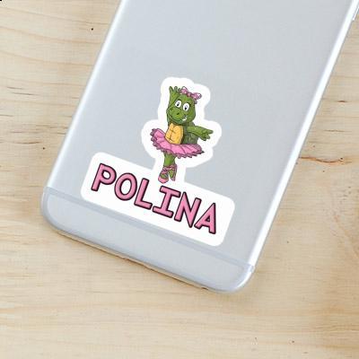 Polina Autocollant Danseuse Laptop Image