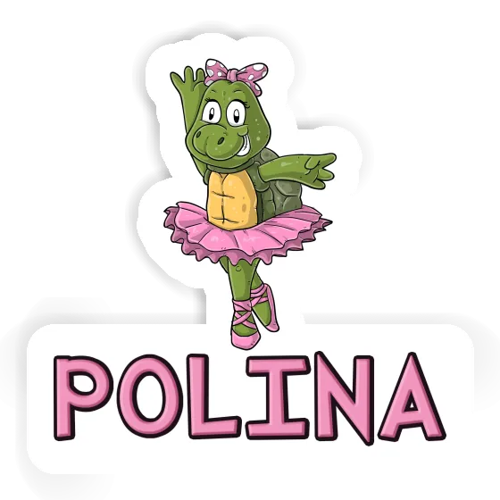 Sticker Polina Dancer Notebook Sticker Polina Dancer Gift package Image