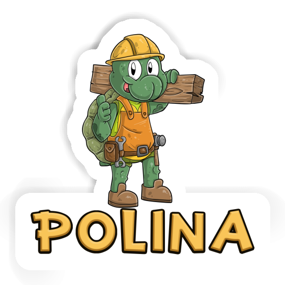 Bauarbeiter Sticker Polina Notebook Bauarbeiter Sticker Polina Gift package Image