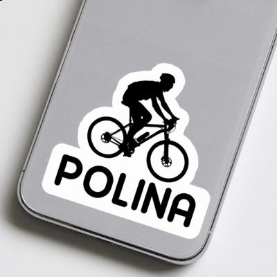 Sticker Polina Biker Notebook Sticker Polina Biker Gift package Image