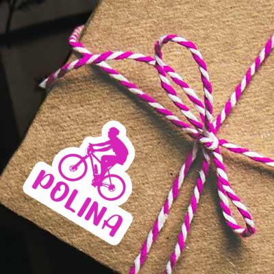 Biker Sticker Polina Notebook Biker Sticker Polina Notebook Image