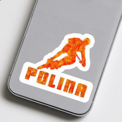 Sticker Polina Biker Image