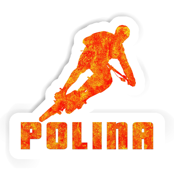 Autocollant Vététiste Polina Image