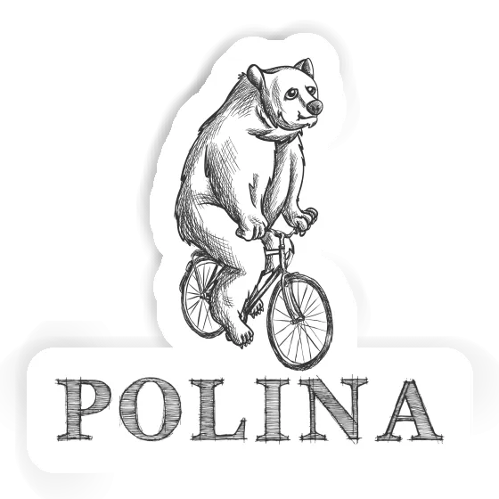 Autocollant Polina Cycliste Notebook Autocollant Polina Cycliste Gift package Image