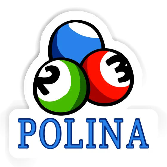 Aufkleber Billardkugel Polina Aufkleber Billardkugel Polina Image
