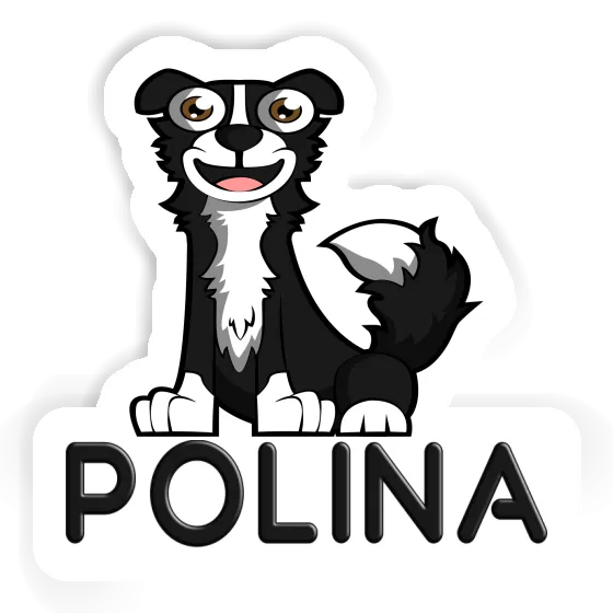 Border Collie Sticker Polina Notebook Border Collie Sticker Polina Gift package Image