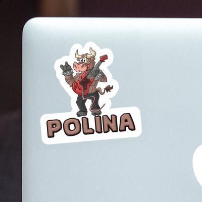 Autocollant Taureau rocker Polina Notebook Autocollant Taureau rocker Polina Gift package Image