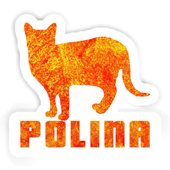 Polina Sticker Katze Notebook Polina Sticker Katze Gift package Image