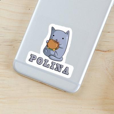 Chat Autocollant Polina Laptop Chat Autocollant Polina Laptop Image