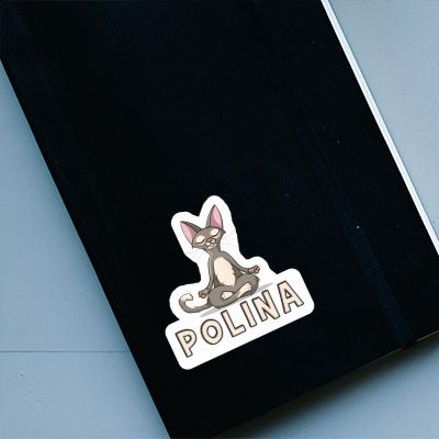 Yoga Cat Sticker Polina Notebook Yoga Cat Sticker Polina Gift package Image