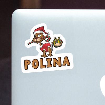 Weihnachtskatze Sticker Polina Notebook Weihnachtskatze Sticker Polina Gift package Image