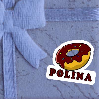Donut Sticker Polina Notebook Image